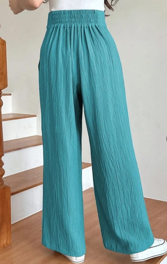 DITYA Women Smart High Rise Easy Wash Trousers