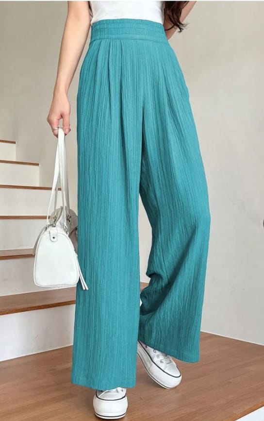 DITYA Women Smart High Rise Easy Wash Trousers