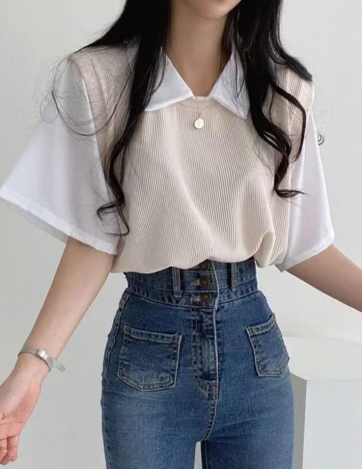 DITYA Collared Top